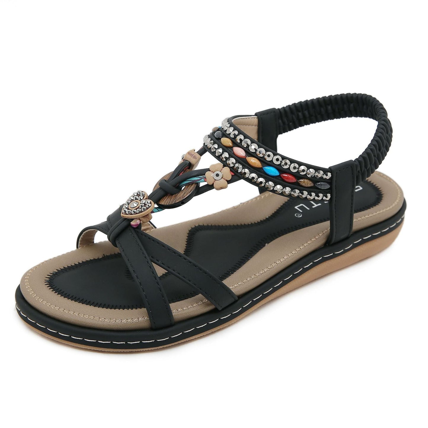Owlkay Leisure Beach Flat Versatile Slippers